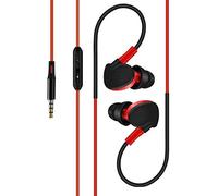 Shot Case 952833 - Auriculares Deporte para Gionee S Plus Rojo