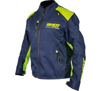 Shot Contact Assault Chaqueta Motocross, azul-amarillo, tamaño M para Hombres