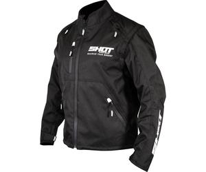 Shot Contact Assault Chaqueta Motocross, negro-blanco, tamaño S para Hombres
