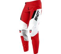 Shot Contact Chase Pantalones de Motocross, azul/blanco, Talla 40