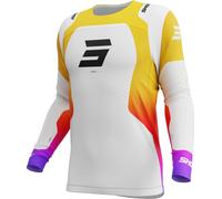 Shot Contact Ionyx Maillot de motocross, Blanco, Talla 2XL