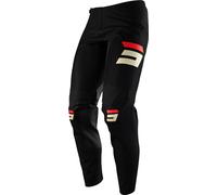 Shot Contact Loom Pantalones de Motocross, negro-rojo, tamaño 38 para Hombres