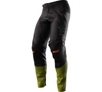Shot Contact Patrol Pantalones de motocross, negro-verde, tamaño 40 para Hombres