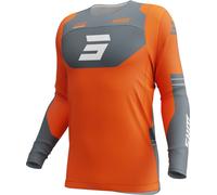 Shot Contact Shield Maillot de motocross, naranja, Talla M
