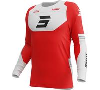 Shot Contact Shield Maillot de motocross, rojo, Talla M