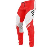Shot Contact Shield Pantalones de motocross, rojo, Talla 28