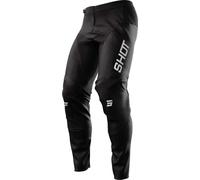 Shot Contact Skill Pantalones de motocross, negro, tamaño 34 para Hombres
