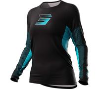 Shot Contact Venus Maillot de motocross para mujer, negro-azul, tamaño 2XL