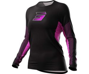 Shot Contact Venus Maillot de motocross para mujer, negro/rosa, Talla M