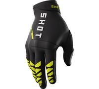 Shot Core Guantes de motocross, negro-amarillo, tamaño M L para Hombres