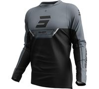 Shot Devo Daytona Maillot de motocross, negro, tamaño L para Hombres