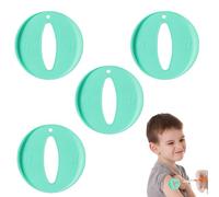 Shot Discomfort Reducer - Juego de 4 bloques de tiro ligeros para niños, herramienta de ayuda reutilizable para niños, bloques de hielo relajantes para vacunación y visita médica