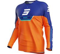 Shot Draw Daytona Maillot de motocross juvenil, naranja, tamaño 10 - 11