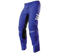 Shot Draw Escape Pantalones de motocross, azul, tamaño 26 para Hombres