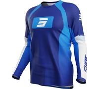 Shot Draw Instinct Maillot de motocross, azul, tamaño M para Hombres