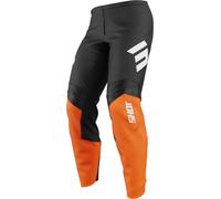 Shot Draw Instinct Pantalones de motocross, negro-naranja, tamaño 40 para Hombres