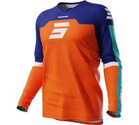 Shot Draw Kid Iron Maillot de motocross, naranja, tamaño XL