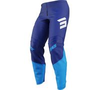 Shot Draw Private Pantalones de motocross, azul, tamaño 32 para Hombres