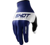 Shot Draw Sky Guantes de motocross, azul, tamaño M L para Hombres