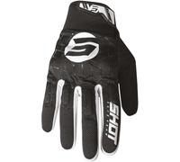Shot Drift Spider Guantes de Motocross, negro-blanco, tamaño L para Hombres