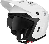 Shot Drop Casco de Enduro, blanco, tamaño M para Hombres