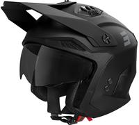 Shot Drop Casco de Enduro, negro, tamaño S para Hombres