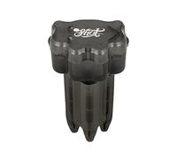 Shot! Estuche para dardos negro para 1 juego de dardos y accesorios como plumas y ejes, para hombres y mujeres