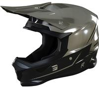 Shot Furious Draw 3.0 Casco de motocross, negro-gris-plata, tamaño XL para Hombres