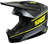 Shot Furious Dust Mips Casco de motocross, amarillo, tamaño S para Hombres