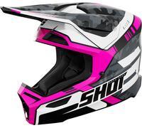 Shot Furious Flash Mips Casco de motocross, rosa, tamaño L para Hombres