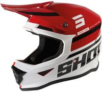 Shot Furious Shining Casco de Motocross, rojo, tamaño 2XL para Hombres