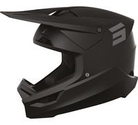 Shot Furious Solid Casco de motocross, negro, tamaño 2XL para Hombres