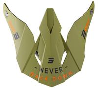 Shot Furious Storm Pico del Casco, verde-beige para Hombres