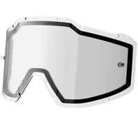 Shot Iris 2.0 / Assault 2.0 Antifog Double Lente de reemplazo transparente, Claro, Talla única