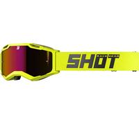 Shot Iris 2.0 Solid Gafas de motocross, amarillo, Talla única
