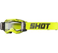Shot Iris 2.0 Solid Roll-Off Gafas de motocross, Claro, Talla única