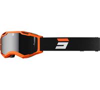 Shot Iris 2.0 Tech Gafas de motocross, negro/naranja, Talla única