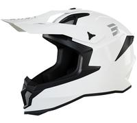 Shot Lite Solid 2.0 Casco de Motocross, blanco, tamaño XL para Hombres