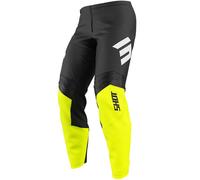 Shot Draw Instinct Pantalones de motocross, negro-amarillo, tamaño 28 para Hombres