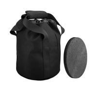 Shot Put Carry Bag 20x15x15cm, Foam-Padded Portable Comfortable Storage Pouch, Outdoor Gym Shot Put Carrier Bag for Training, Practices, Fitness, Competitions, Coaching, Sports