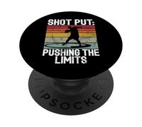 Shot Put Empujar los límites Shot Put PopSockets PopGrip Adhesivo