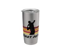 Shot Put - Lanzador de tiro de pista y campo Vaso térmico de acero inoxidable de doble pared