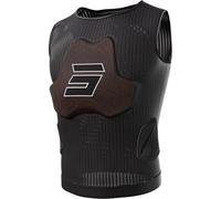 Shot Race D3O Chaleco protector, negro, Talla S