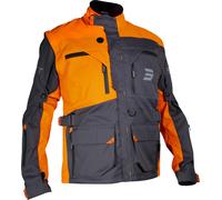 Shot Racetech Chaqueta de Motocross, gris-naranja, tamaño S para Hombres