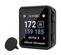 Shot Scope H4 GPS de Mano con Seguimiento de tiros - Distancias de Peligro y Green F/M/B - Más de 36 000 recorridos precargados - Más de 100 estadísticas, incluidos los Golpes ganados