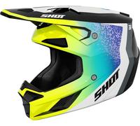 Shot Speed Hybrid Casco de motocross, amarillo, tamaño S para Hombres