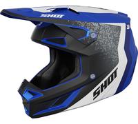 Shot Speed Hybrid Casco de motocross, azul, tamaño M para Hombres