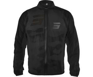 Shot Stretchable Windbreaker Chaqueta impermeable, negro, Talla XL