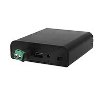 SHOTAY DIY Power Bank Box, USB DC 8V-24V Salida 4X 18650 Baterías DIY Power Bank Box Cargador rápido para teléfono móvil Enrutador WiFi Luz LED Cámara CCTV Volver