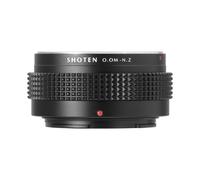 SHOTEN-Adaptador de lente OM a NZ, cámara Olympus OM a Nikon Z Zf Zfc Z30 Z5 Z50 Z6 Z7 Z6II Z7II Z8 Z9 Negro